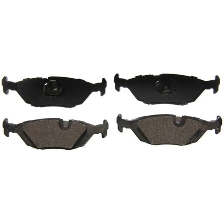 Wagner Brakes Semi-Met Disc Pad Set, Zx279 ZX279
